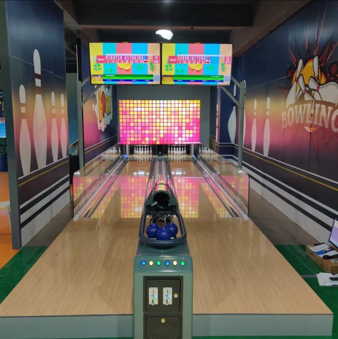 Complete Bowling Lane System
