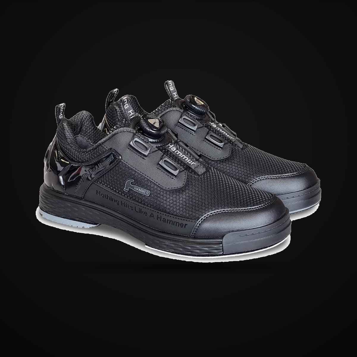 Hammer Power Diesel Night Bowling Shoes – Black